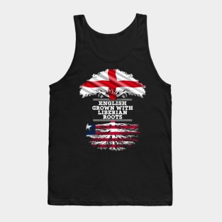 English Grown With Liberian Roots - Gift for Liberian With Roots From Liberia Tank Top